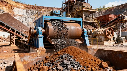 การฟื้นฟูแร่เหล็กที่ไม่ได้ใช้งาน: การเพิ่มประสิทธิภาพการทำงานของเครื่องแยกแม่เหล็กในกระบวนการผลิตแร่เหล็กที่ซับซ้อน