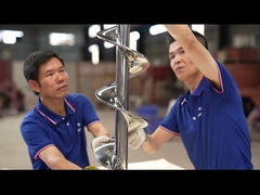 U รูปทรงสลัดท่อสกรูขนส่งสําหรับเมล็ดและอาหารเมล็ด