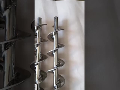 ผิวเรียบเสร็จ สแตนเลส Auger Screw ทนทานการใช้งานสําหรับการขนส่งวัสดุ