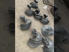 เครื่องบินส่วนกลม เครื่องเล็บกลมสําหรับรถบรรทุกสกรูไม่มีแกน