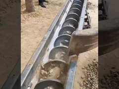 สกรูลำเลียงแบบปรับแต่งได้, สกรูลำเลียงรูปตัว U, ทนความร้อน, เลื่อยไม้ขนาดเล็ก