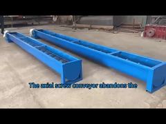 custom Shaftless Screw Conveyor Tubular Winch Sludge Conveying Equipment เครื่องขนสกรูขนสกรูและพริสซิน