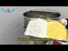 custom Dry Powder Mixer Blender เครื่องผสมอาหารสําหรับอาหาร ข้าวสาลีพลาสติก granular Dry&We