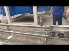 สายพานลำเลียงโซ่ท่อปิดสนิทขนส่งผงแป้งแบบไร้ฝุ่น เกรดอุตสาหกรรม Z