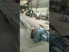 สกรูลำเลียงแบบกำหนดเอง สกรูลำเลียงแบบไม่มีเพลาอัตโนมัติ เครื่องกว้านแบบรวมตะกอนแบบท่อ