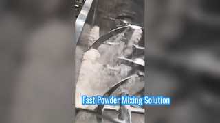 เครื่องผสมผงสแตนเลสประสิทธิภาพสูง