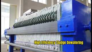ระบบกดสกรูแยกน้ำ Geotube Sludge ที่มีประสิทธิภาพ