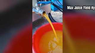 เครื่องคั้นน้ำผลไม้ไฮดรอลิกทรงพลังสำหรับใช้ในเชิงพาณิชย์