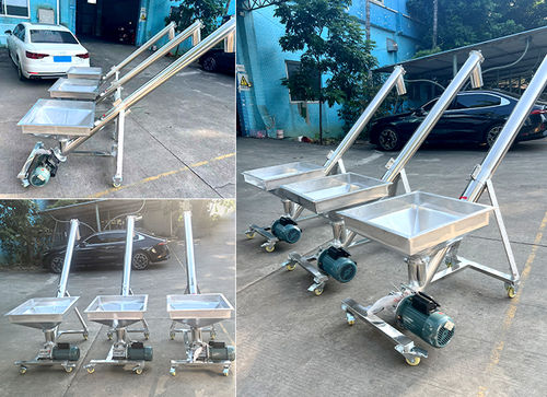 ข่าวล่าสุดของบริษัทเกี่ยวกับ Three Screw Auger Feeders Successfully Delivered, Enhancing Customer Production Efficiency
