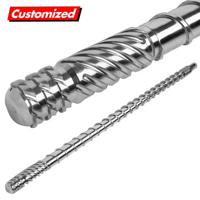 การออกแบบที่กําหนดเอง Extruder Screw Barrel ประหยัดพลังงานสําหรับ PP Pelleting Extruder