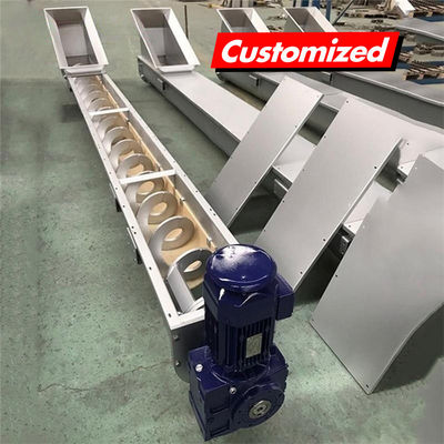 ราคาดี เครื่องขนส่งสกรูแบบสเปรียลแบบกําหนดเอง กว้างสแตนเลส ทนความร้อน U แบบสกรู ออนไลน์