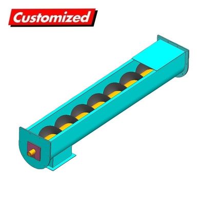 ซื้อ เครื่องขนส่งสกรูแบบสไพร่ ที่ทนความร้อน เครื่องขนส่งสกรูที่ปรับปรุงอุณหภูมิสูง การผลิตออนไลน์