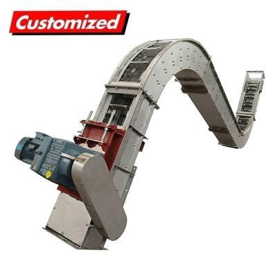 ซื้อ ชิปฝัง Drag Link Chain Conveyor เครื่องขนส่ง การผลิตออนไลน์