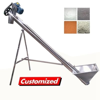 ราคาดี อัดความร้อนที่กําหนดเอง Screw Auger Feeder สําหรับอุตสาหกรรมเคมีและโรงงานผลิต ออนไลน์
