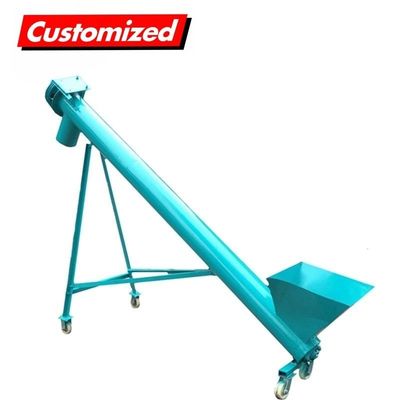 ซื้อ ระบบขนส่งที่มีการปรับแต่งขนาดเล็ก screw auger feeder และ Hopper กฎหมายคืน 30 วัน การผลิตออนไลน์