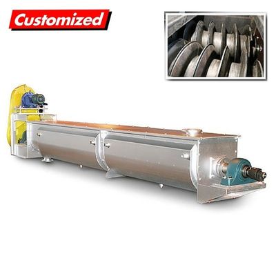 ซื้อ เครื่องขนส่งสกรูความร้อนสําหรับอาหารและเครื่องดื่ม OEM ด้วยระบบขนส่งที่กําหนดเอง การผลิตออนไลน์