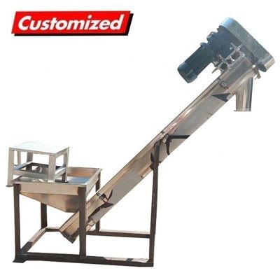 ซื้อ OEM Custom Feed Screw Conveyor Powder Hopper Feeder สําหรับการแปรรูปน้ําตาล การผลิตออนไลน์