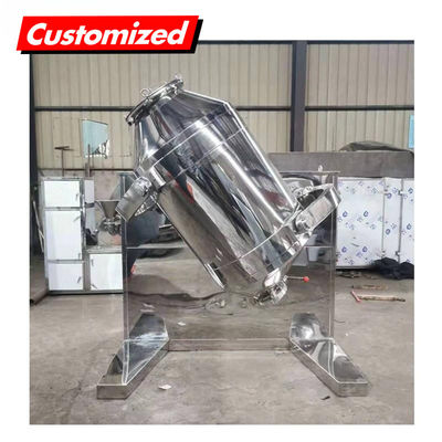 ราคาดี เครื่องผสมผงเคลื่อนที่สามมิติแบบเม็ดพร้อมน้ำหนักรวม 150,000 กก. และการทำงานอัตโนมัติ ออนไลน์