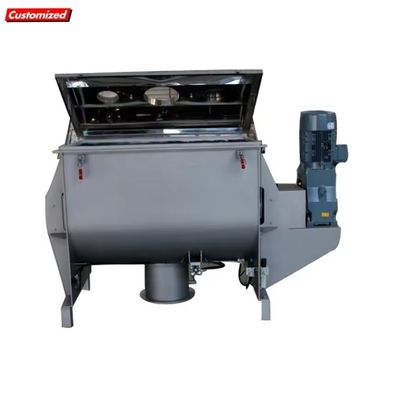 ราคาดี เครื่องผสมริบบิ้นแบบปรับแต่งได้ความจุสูงสำหรับการผสมผงแป้งที่ใช้งานง่าย ออนไลน์