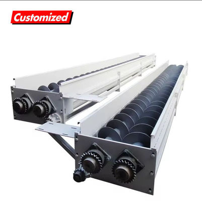 ราคาดี ทนต่อความร้อน การปรับเปลี่ยนความประสิทธิภาพสูงสกรู Auger conveyor สําหรับอุตสาหกรรมเคมี ออนไลน์