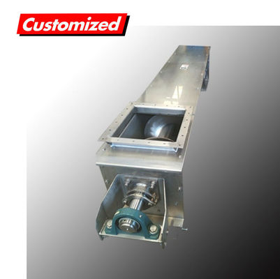 ราคาดี โครงสร้างที่กําหนดเอง สแตนเลส ทนต่อความร้อน ระบบขนส่งสกรู auger สําหรับกรองผง ออนไลน์