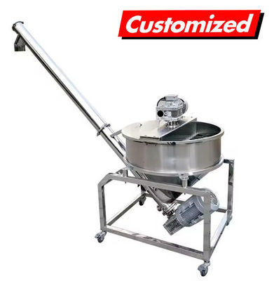 ซื้อ สหรัฐอเมริกาที่กําหนดเองสกรู Auger Powder Feeder Conveyor Lift Auger Feeder สําหรับวัสดุ การผลิตออนไลน์