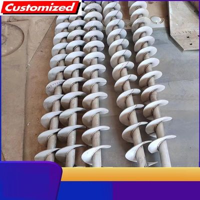 ซื้อ 2025 สแตนเลสความแม่นยําสูง SS304 SS316 สกรูเลื่อนไร้รั้วสําหรับโรงงานขนส่ง เครื่องจักรกล ร้านซ่อมเครื่องจักรกล ขนส่งผง การผลิตออนไลน์