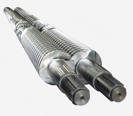 ราคาดี สกรูเลื่อนความละเอียดสูง ทนต่อความร้อน ทนต่อการกัดกร่อนสําหรับท่อ PP สกรู extruder ออนไลน์