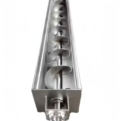 ราคาดี เครื่องขนส่งสกรูอูเกอร์ทนความร้อนทนไฟ พร้อมขนาดที่กําหนดเองสําหรับขนส่งน้ําเสียและสลัด ออนไลน์