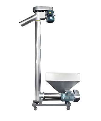 ราคาดี เครื่องขนส่งสกรูยืดหยุ่นจากสแตนเลส พร้อมการขนส่งหลายทิศทางและการออกแบบที่สามารถปรับแต่งได้สําหรับการจัดการวัสดุอุตสาหกรรม ออนไลน์