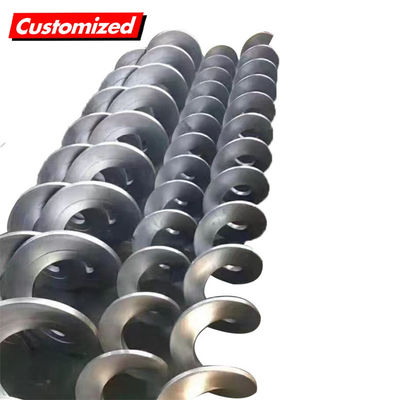 ราคาดี ใหม่ต่อเนื่อง screw blade สแตนเลสสไพร่ auger สําหรับโรงงานผลิตและ Harvester สายพัดสไพร่ conveyor การดําเนินงานง่าย conveyor screw ออนไลน์