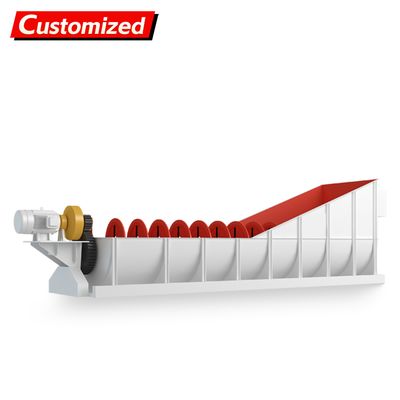 ราคาดี custom Efficiency Silica Sand Washer Spiral Sand Washing Plant River Sand Screw Wash Machine auger screw Conveyor Customize ออนไลน์