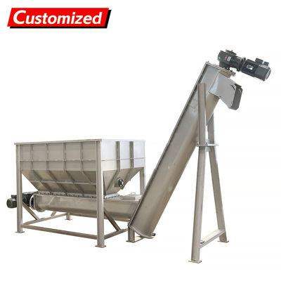 ราคาดี สกรูลำเลียงแบบไร้เพลาแบบเกลียวที่ปรับแต่งได้สำหรับการส่งผ่านวัสดุปริมาณมากและการขนส่งสินค้า ออนไลน์