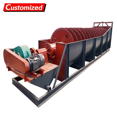 ราคาดี oem Screw Sand Washing Machine 175 T/h Spiral Sand Washer Sand Washing Plant Manufacture Spiral Sand Washer to motorway,hydropower, building wash, classify, eliminatecontaminants. ออนไลน์