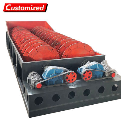 ราคาดี Industrial Double-Spiral Screw Classifier Sand Washing Machine for Fine Sand Gravel Grit Silica Washing ออนไลน์