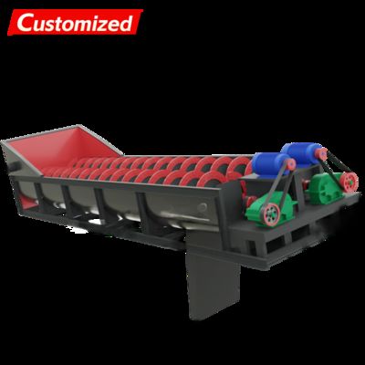 ราคาดี Sand screw Washer  Spiral Sand Washing Machine high cleaning efficiency Energy Saving Mining Equipment wear-resistant steel Screw Sand Washer Machine for Gravel Pebble Basalt ออนไลน์