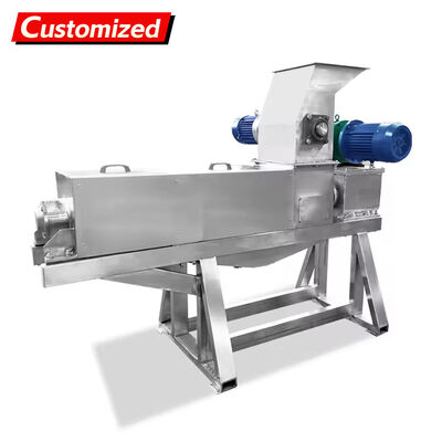 ราคาดี Custom Food Processing Machinery Coconut Meat Juicer Combination Hammer Mill and Extruder for Fruit and Root Vegetable Processing Juicer ออนไลน์