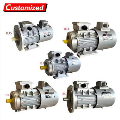 ราคาดี 1400 RPM Three-Phase AC Variable Frequency Drive Motor with Soft Start and Stepless Speed Regulation ออนไลน์