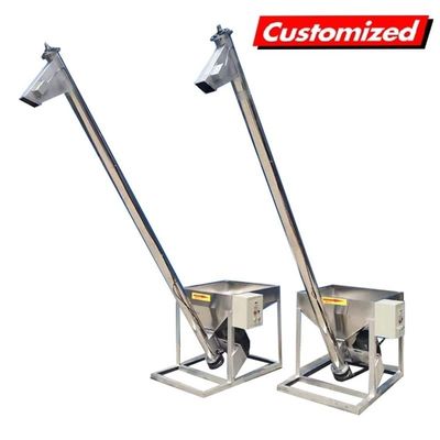 ราคาดี เครื่องป้อนอาหารแบบยืดหยุ่น Screw Auger Feeder สามารถปรับแต่งได้สําหรับการขนส่งข้าวโพด ออนไลน์