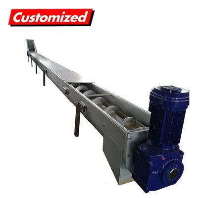 ราคาดี การชําระเงินเบื้องต้น สแตนเลสสกรู Auger Conveyor สําหรับ OEM Custom sludge dehydration ออนไลน์