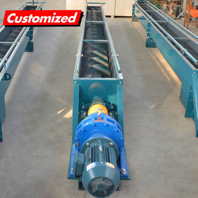 ราคาดี OEM Custom Industrial Cement Carbon Steel Auger Conveyor สําหรับดินถ่านหินเถ้าและก้อน ออนไลน์