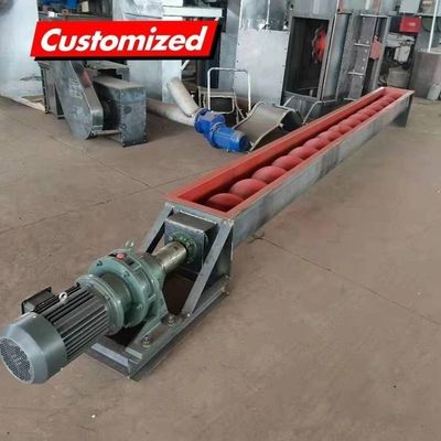 ราคาดี U รูปสลัดสกรูเครื่องอาหาร ระบบขนส่ง สกรูทูบูเลอร์ Auger ขนส่ง OEM ออนไลน์