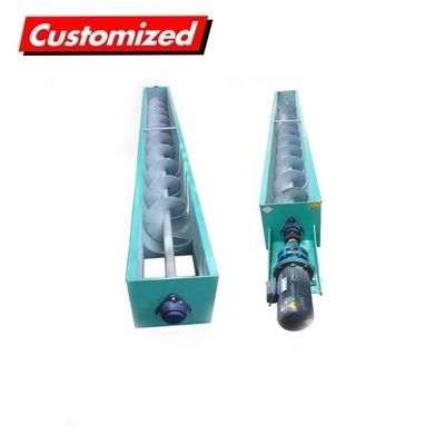 ราคาดี สแตนเลส สแตนเลส shaftless screw auger conveyor สําหรับการทาสี การบําบัดน้ําเสีย ออนไลน์