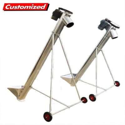 ราคาดี KX0009 ซีเมนต์ปูน Auger Feeder ง่ายในการบํารุงรักษา Flex Screw Auger กับ Hopper ออนไลน์