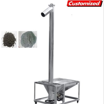 ราคาดี สแตนเลส ฟเล็กซิบสกรู auger feeder ด้วยการออกแบบที่กําหนดเองและวัสดุทนความร้อนสําหรับขนปูน ออนไลน์