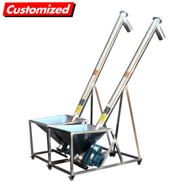 ราคาดี ปรับปรุงได้ สแตนเลส ทนทานความร้อน ปรับปรุงความยืดหยุ่น Screw Auger Feeder สําหรับขนส่งผง ออนไลน์