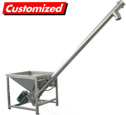 ราคาดี สแตนเลส ฟเล็กซิบสกรู Auger Feeder สําหรับระบบขนส่งที่กําหนดเองและสะอาดง่าย เหมาะสําหรับอุตสาหกรรมต่าง ๆ ออนไลน์