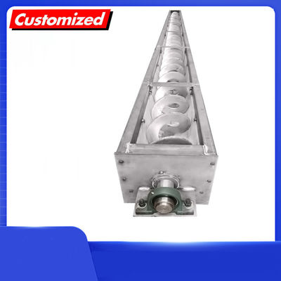 ราคาดี ขนาดที่กําหนดเอง สแตนเลส ทนต่อความร้อน สกรู Auger Conveyor สําหรับการจัดการวัสดุ ออนไลน์