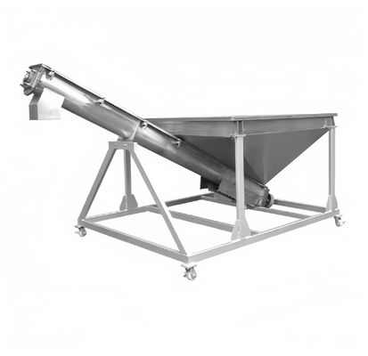 ราคาดี อัตโนมัติ Screw Auger Feeder ด้วยการควบคุม PLC สําหรับวัสดุเม็ดในเหล็กไร้ขัดและกว้างสไพร่ที่สามารถปรับเปลี่ยน ออนไลน์