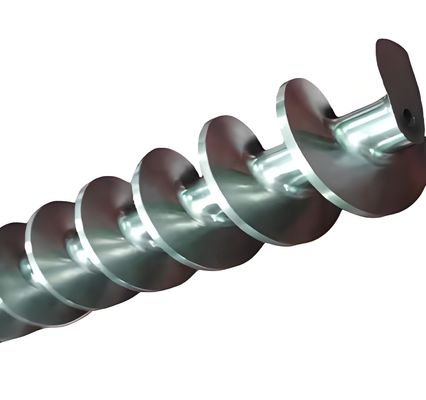 ราคาดี สกรูสว่านใบมีดเกลียวประสิทธิภาพสูงทนความร้อนสแตนเลสสตีลแบบกำหนดเองสำหรับการลำเลียงวัสดุ ออนไลน์